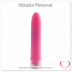 Vibrador Cor de Rosa com tamanho ideal para praticar o Pompoarismo e aumentar o controle dos Músculos Vaginais